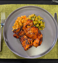WO 11/1/26 - Korean BBQ Chicken : Kimchee Fried Rice and Sesame Cucumber Salad