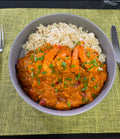 WO 11/1/26 - Shrimp Gumbo ; Brown Rice, Peppers, Onions, Celery, Garlic, Okra and Cajun spice